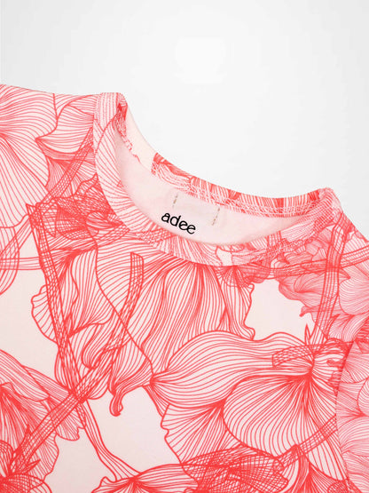 Pink Petal Short Sleeve T-shirt