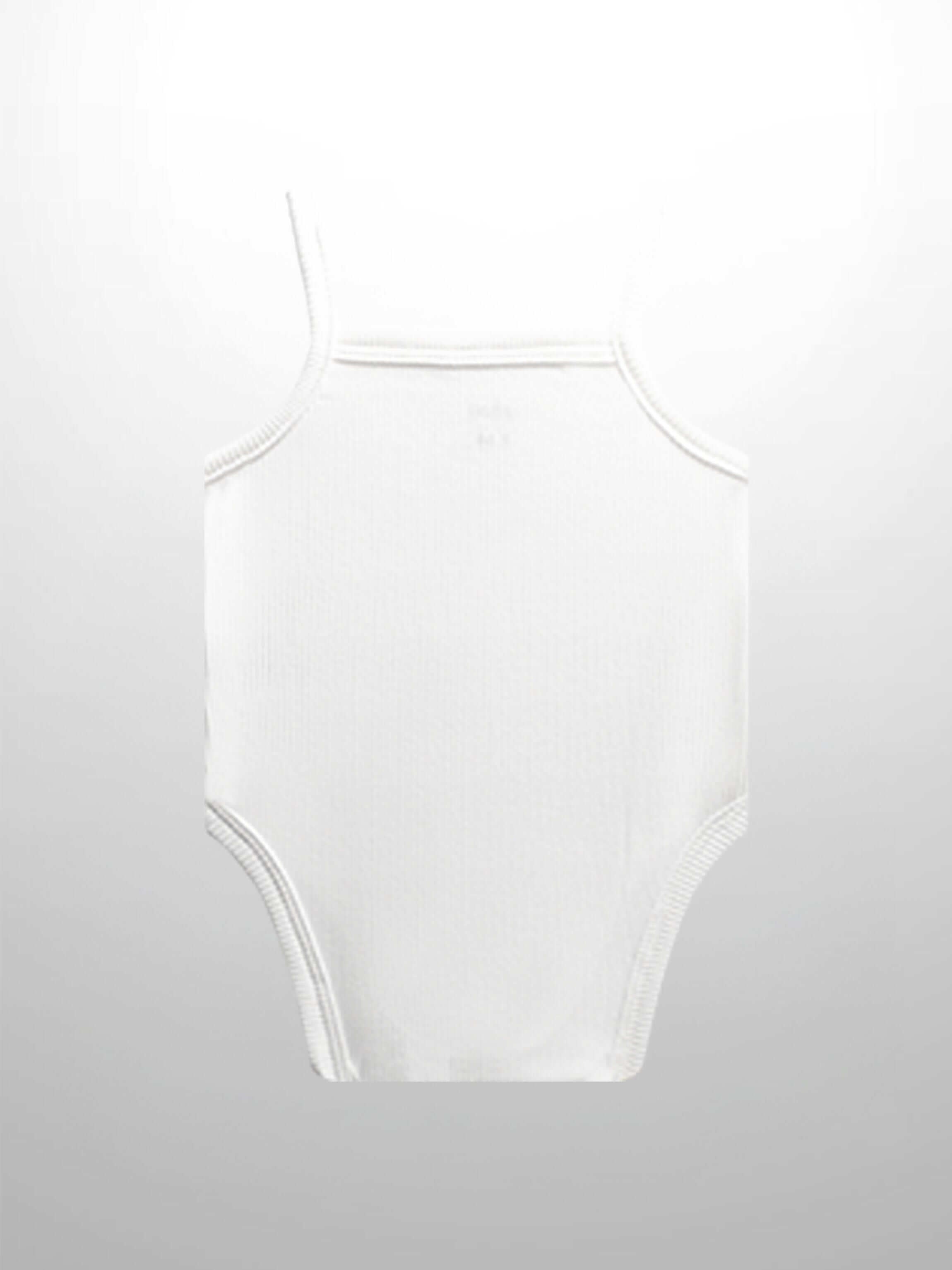 Light blue diamond pattern bodysuit