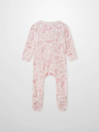 Two Tone Floral Stretchy girls&