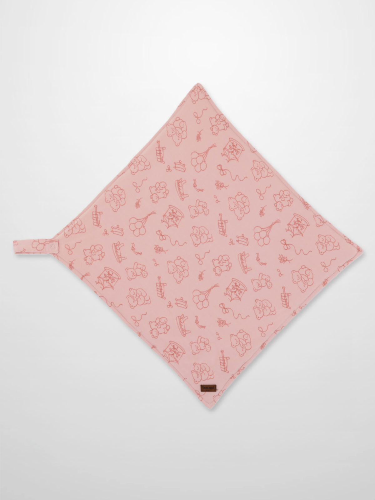 Storybook Lovey with Clip - Pink, Bon Ami girls&