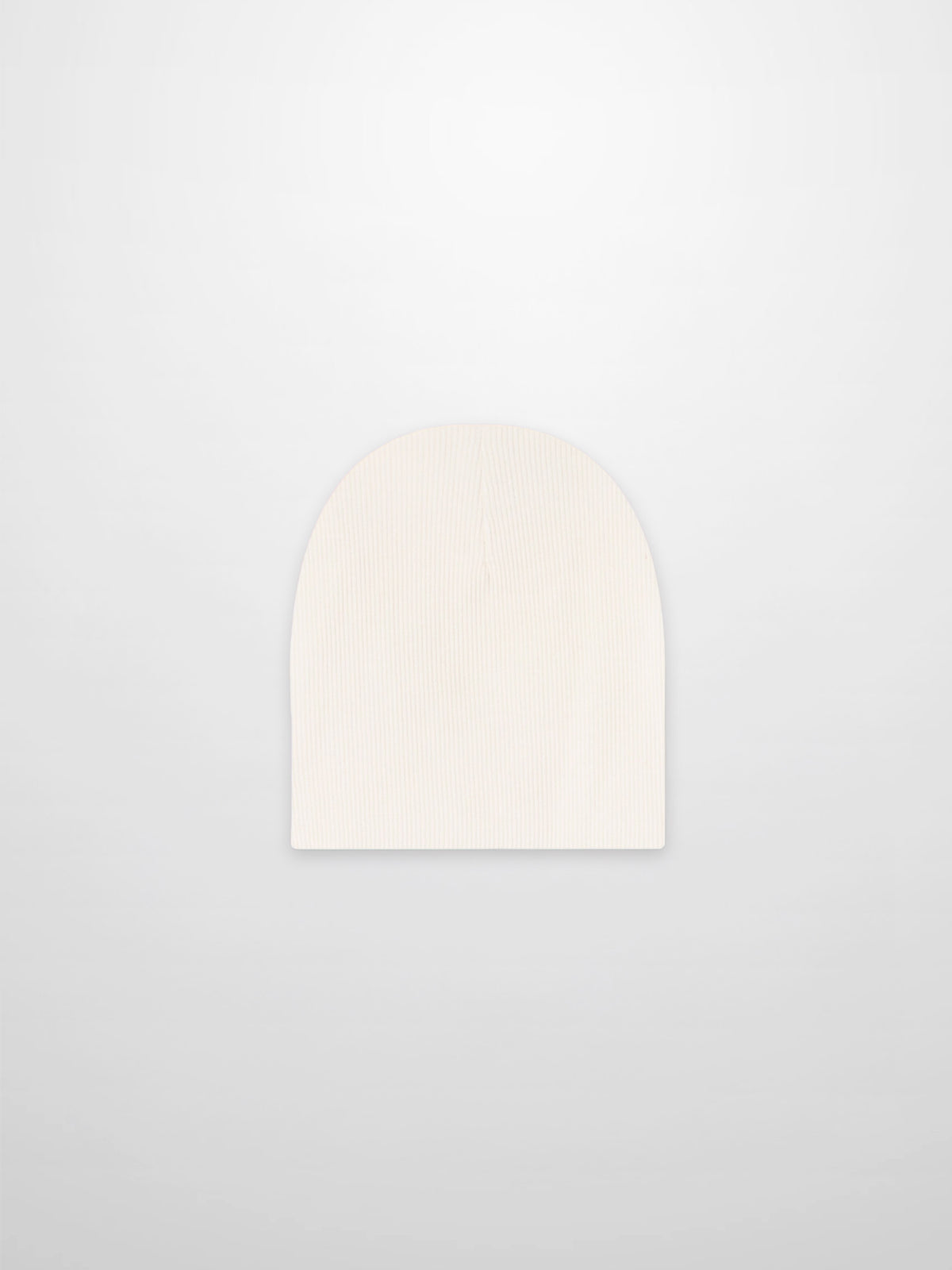 Thin Ribbed Beanie, white, unisex knit hat for chilly days