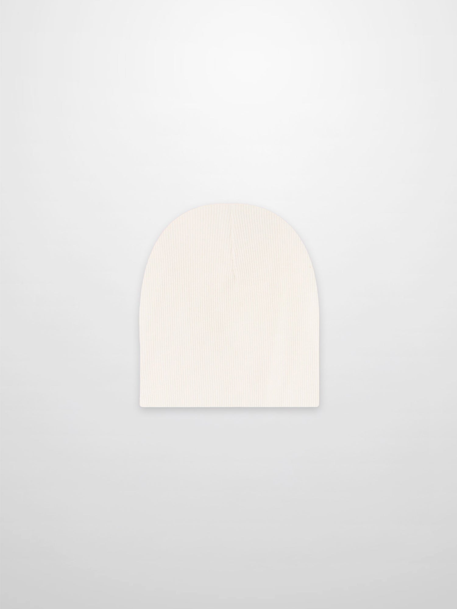 Thin Ribbed Beanie, white, unisex knit hat for chilly days