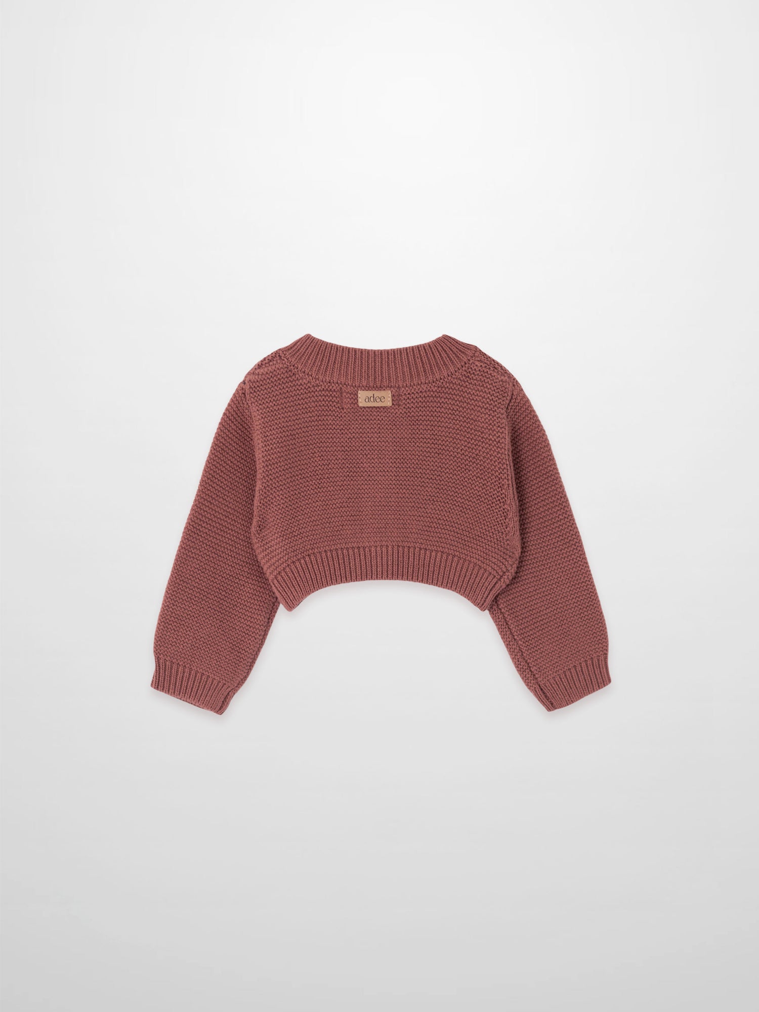Cropped Cardigan - Pink