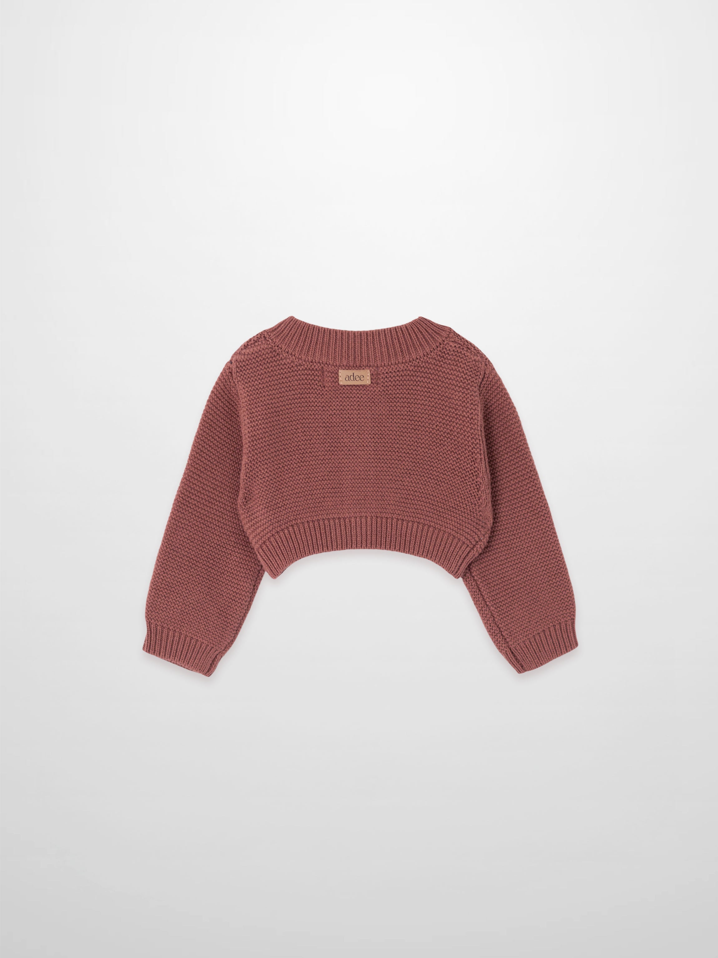 Cropped Cardigan - Pink