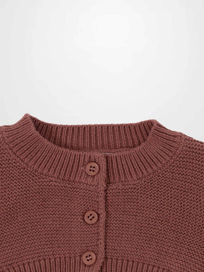 Cropped Cardigan - Pink
