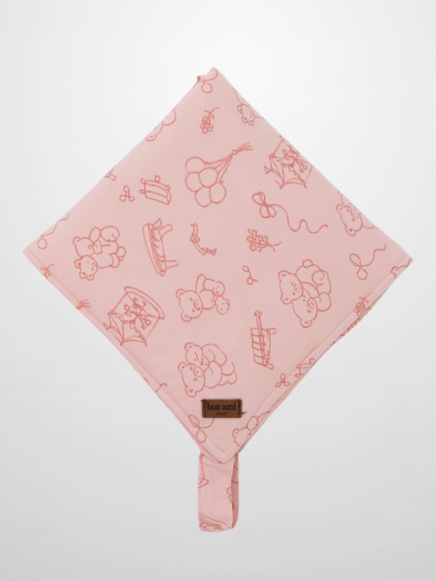 Storybook Lovey with Clip - Pink