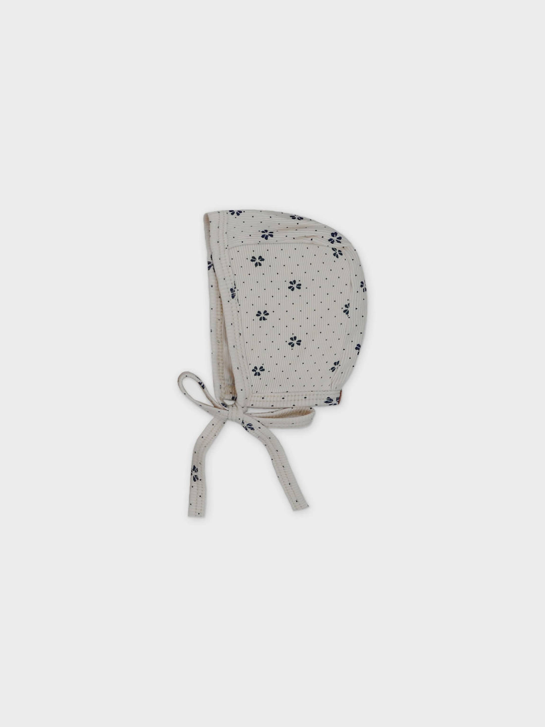 Floral Dot  Bonnet-Blue