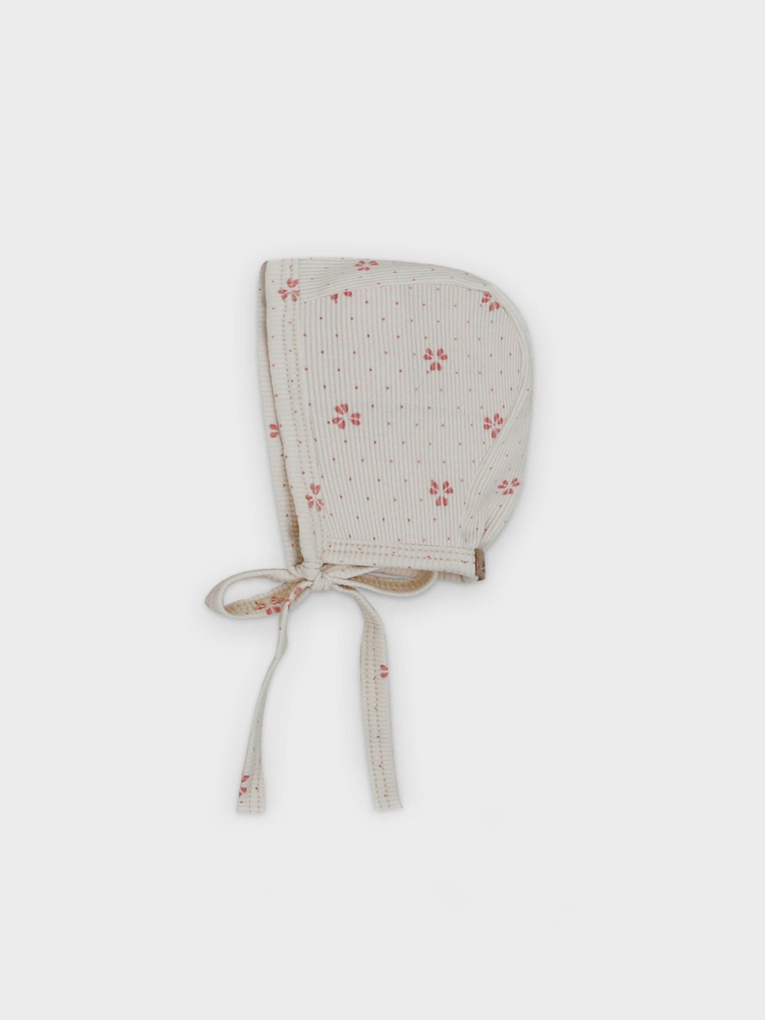 Floral Dot  Bonnet-Pink