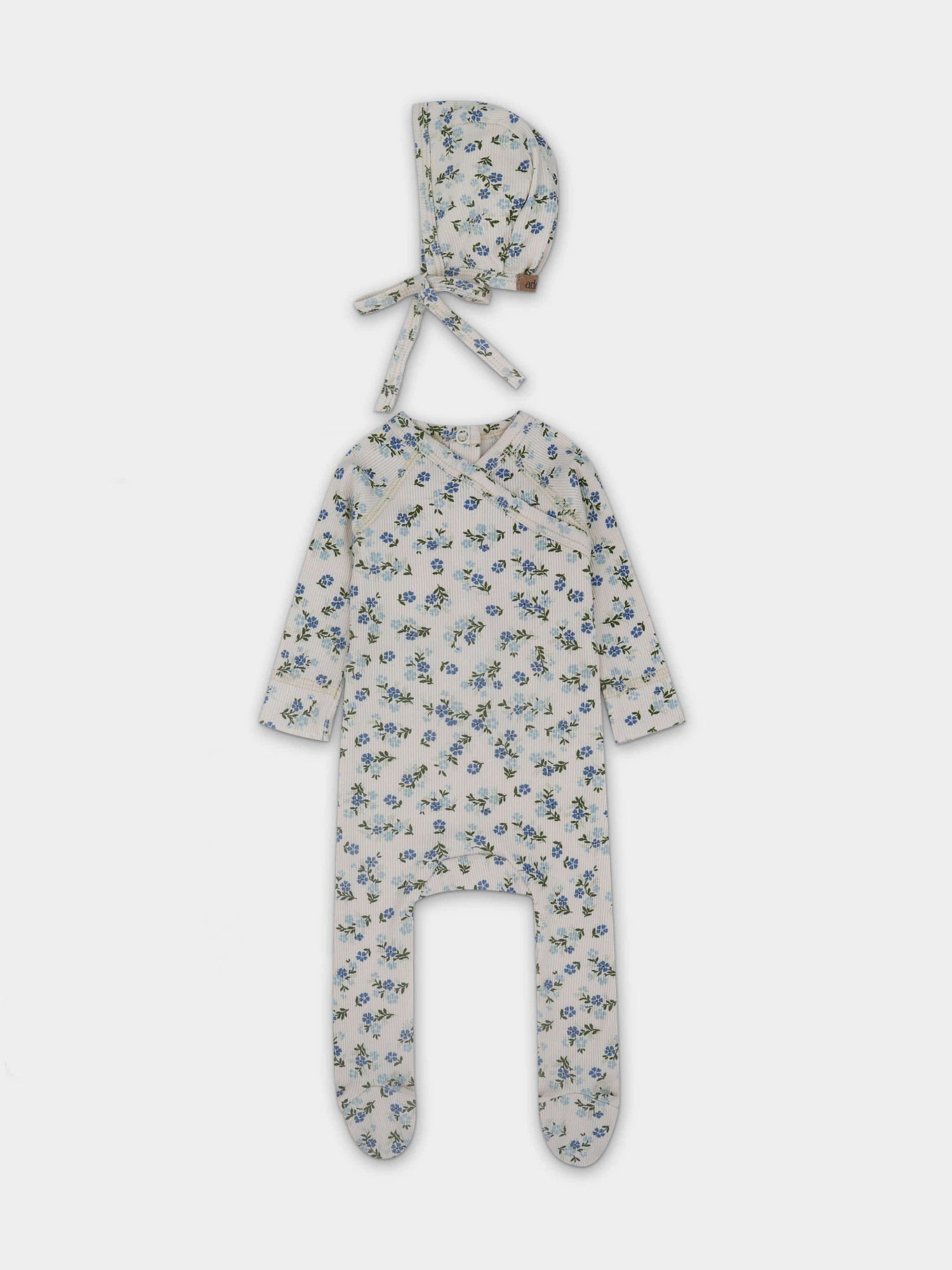 Garden Layette set-Blue