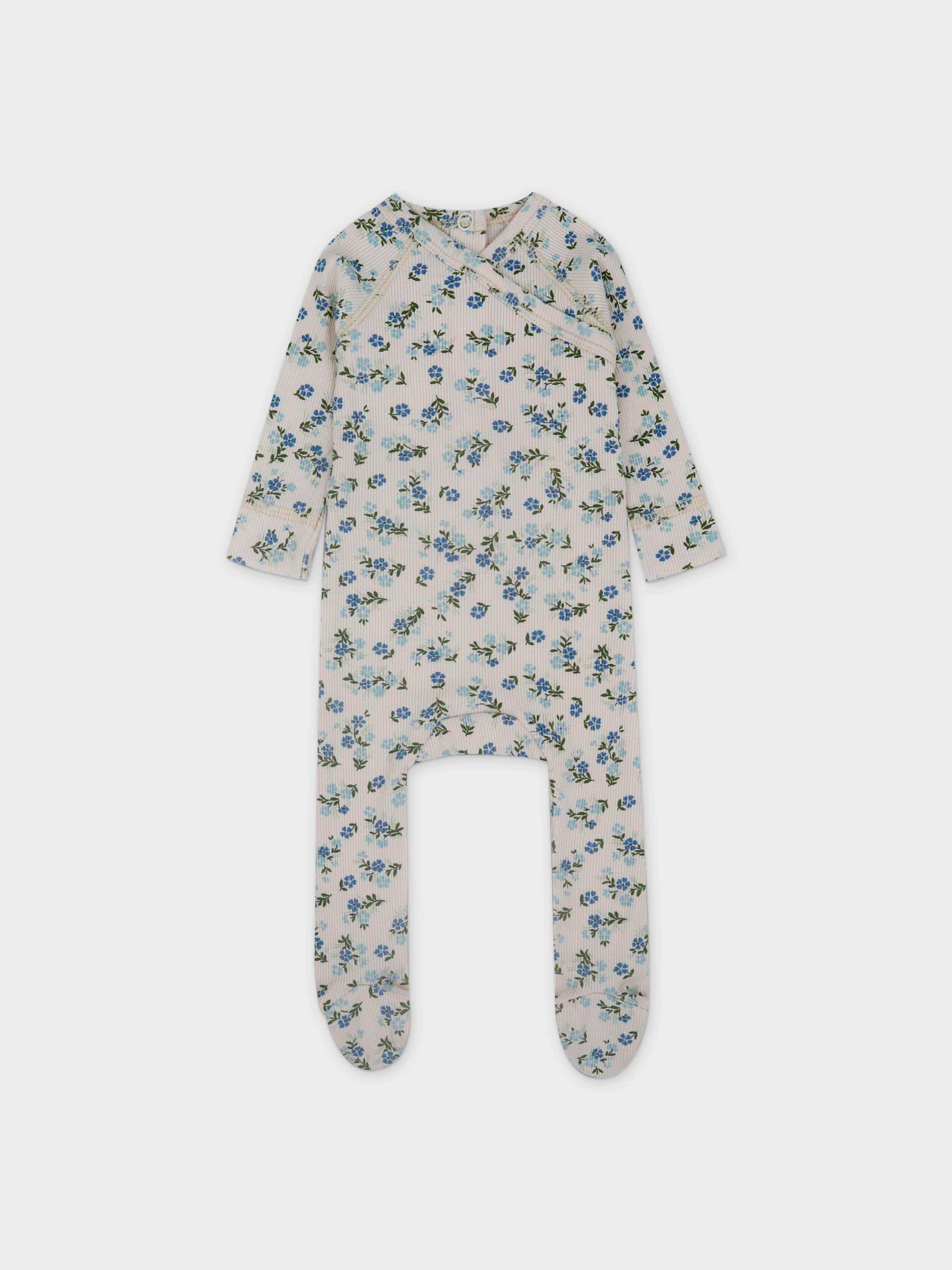 Garden Layette set-Blue