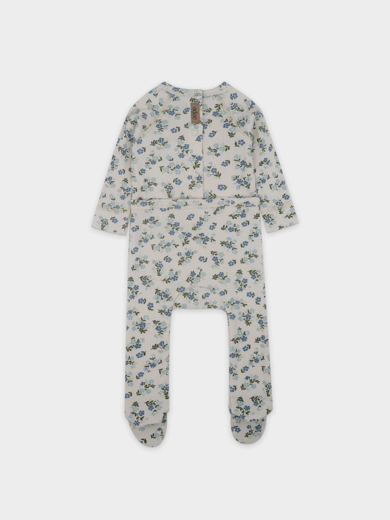 Garden Layette set-Blue