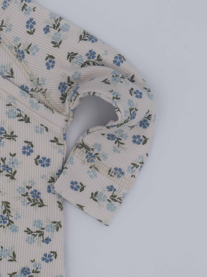 Garden Layette set-Blue