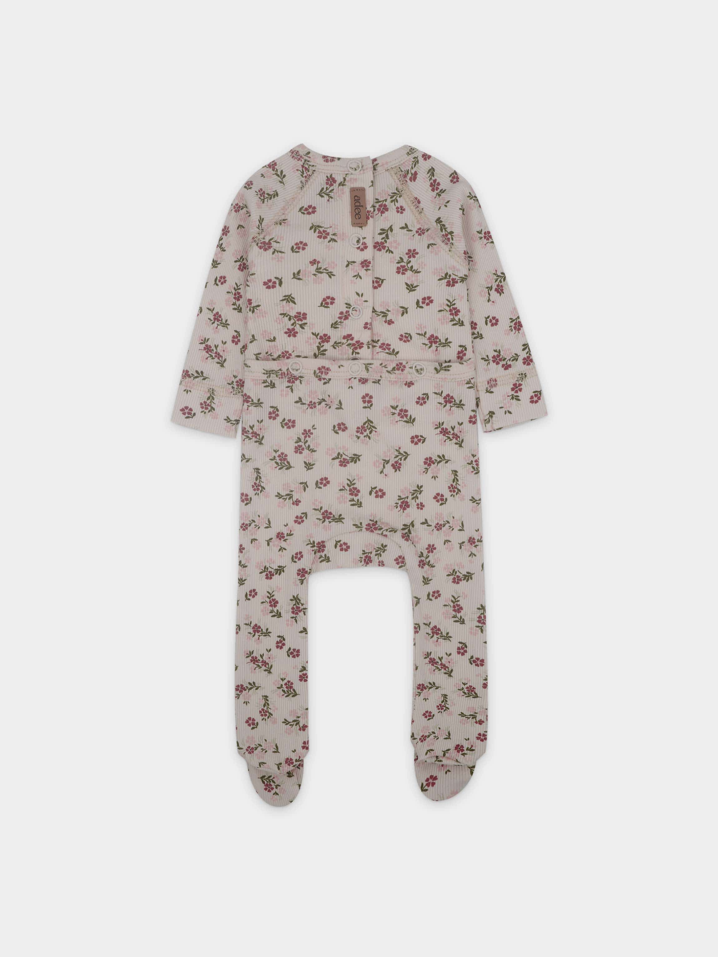 Garden Layette set-Pink