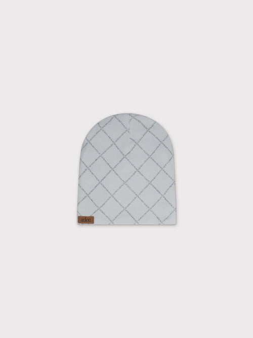 Diamond Feather Beanie-Grey kids&