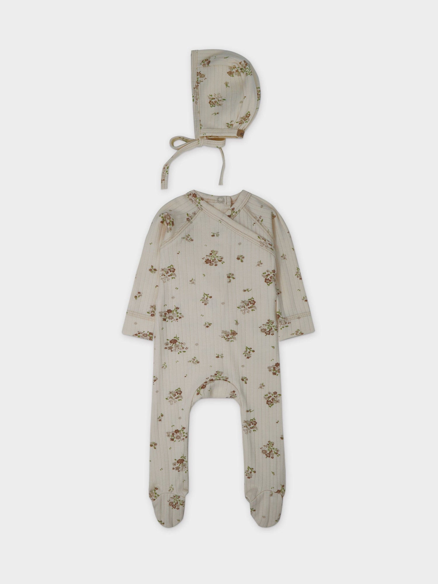 Bouquet Print Layette Set