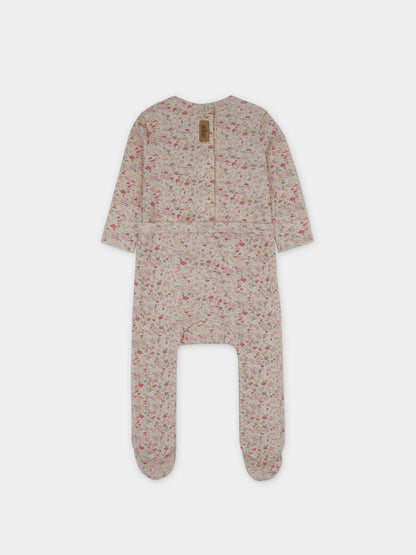 Water Color Layette Set-Pink