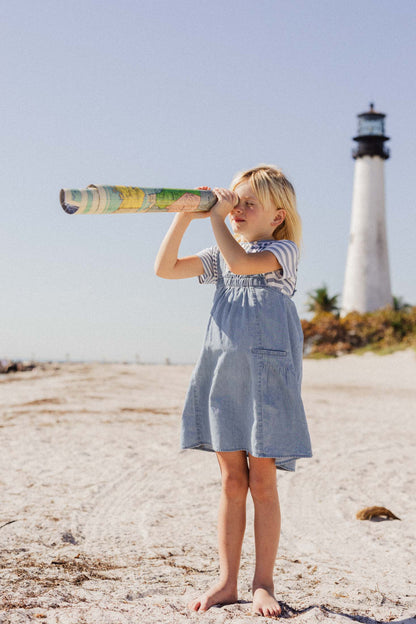 Striped Fitted T-shirt Short Sleeves