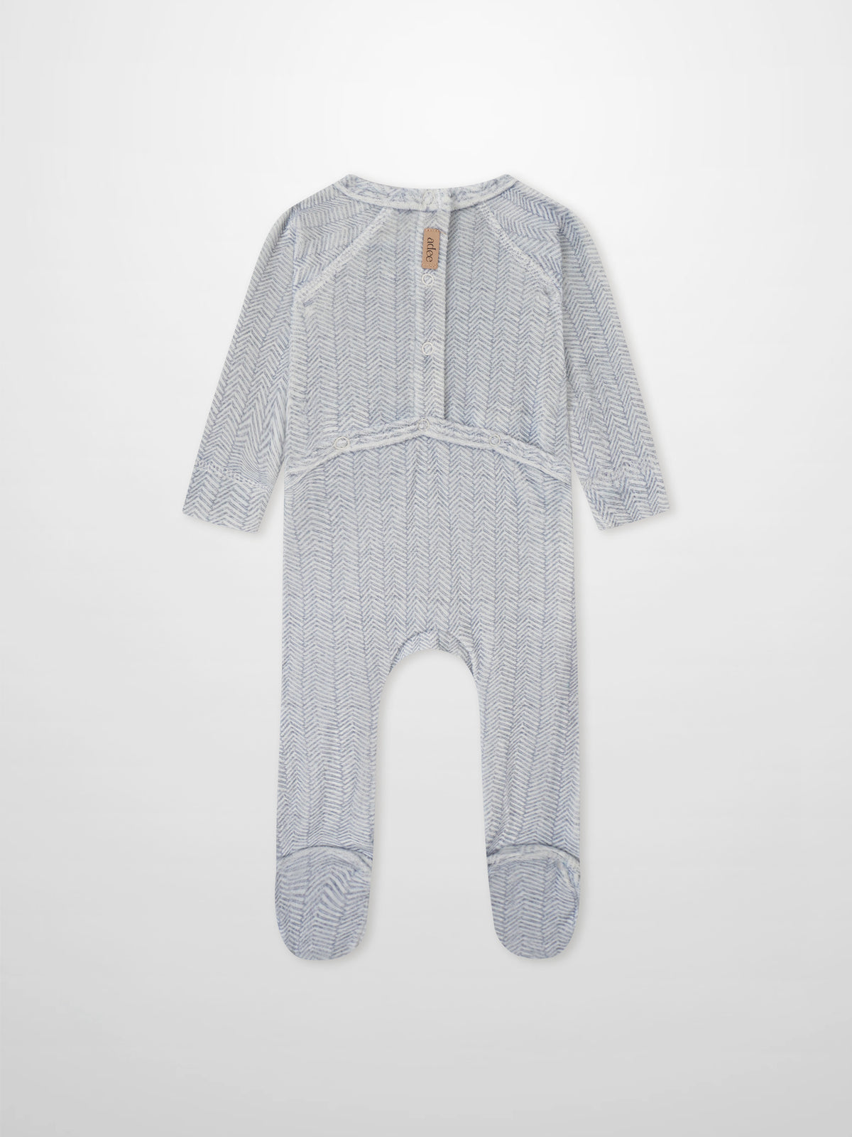 Heritage Herringbone Stretchy Blue boys&
