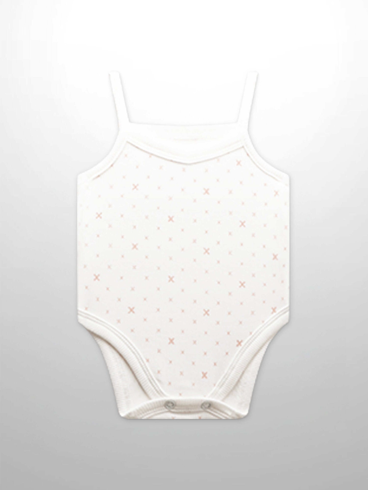 Pink diamond patterned bodysuit undershirt