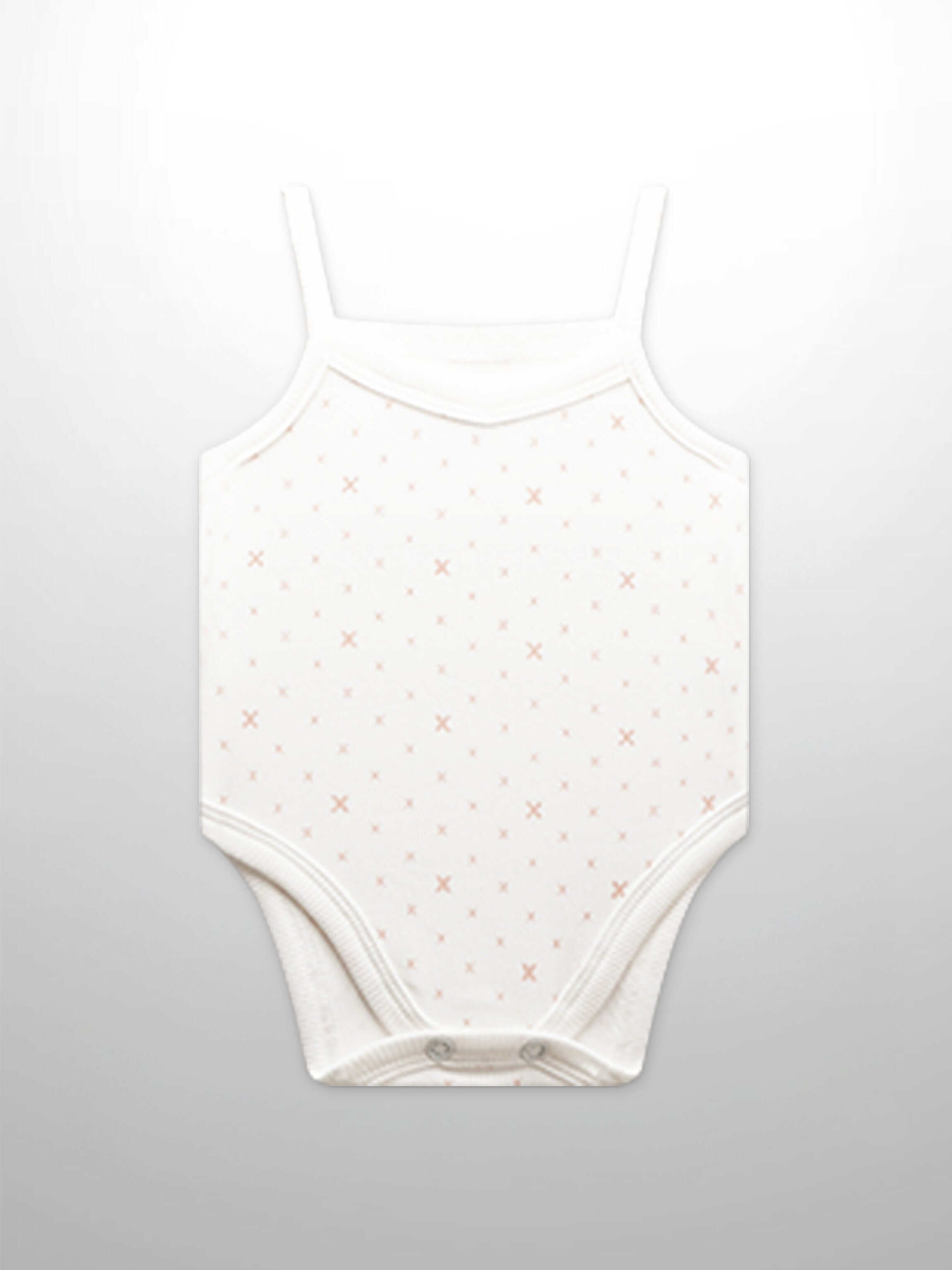 Pink diamond patterned bodysuit undershirt