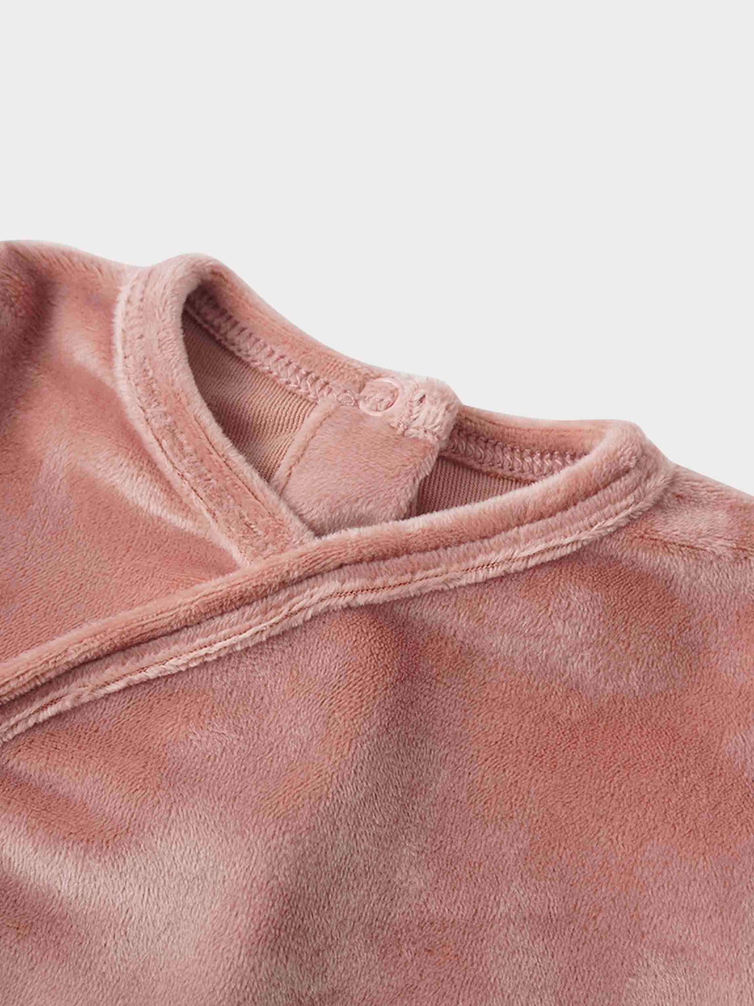 Velour Crossover Stretchy - Pink