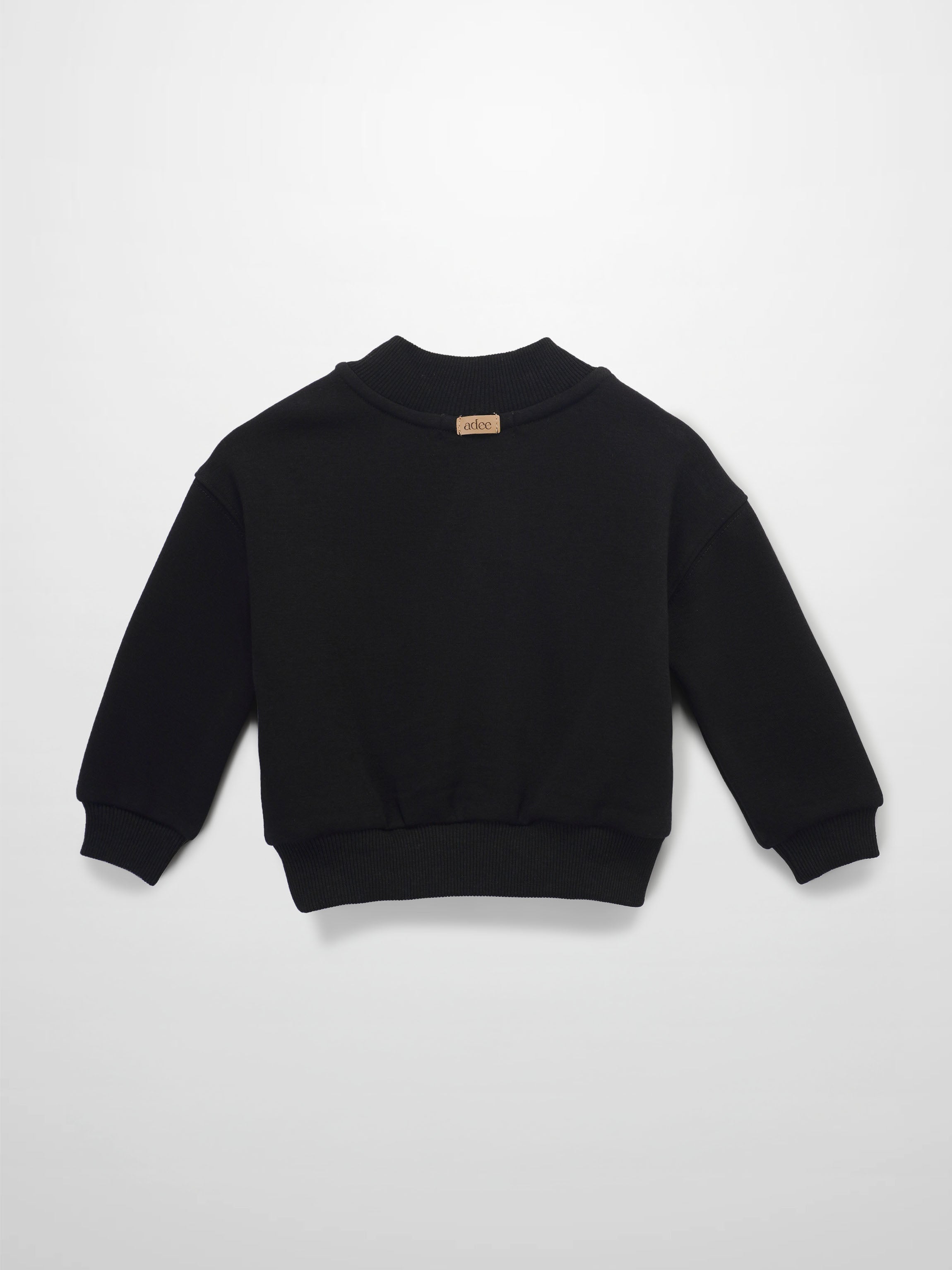 Embroidered Bunny Sweatshirt - Pink