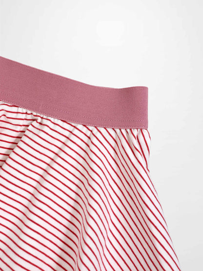 Striped Skirt - Pink