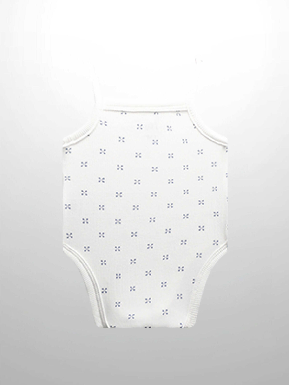Light blue diamond pattern bodysuit