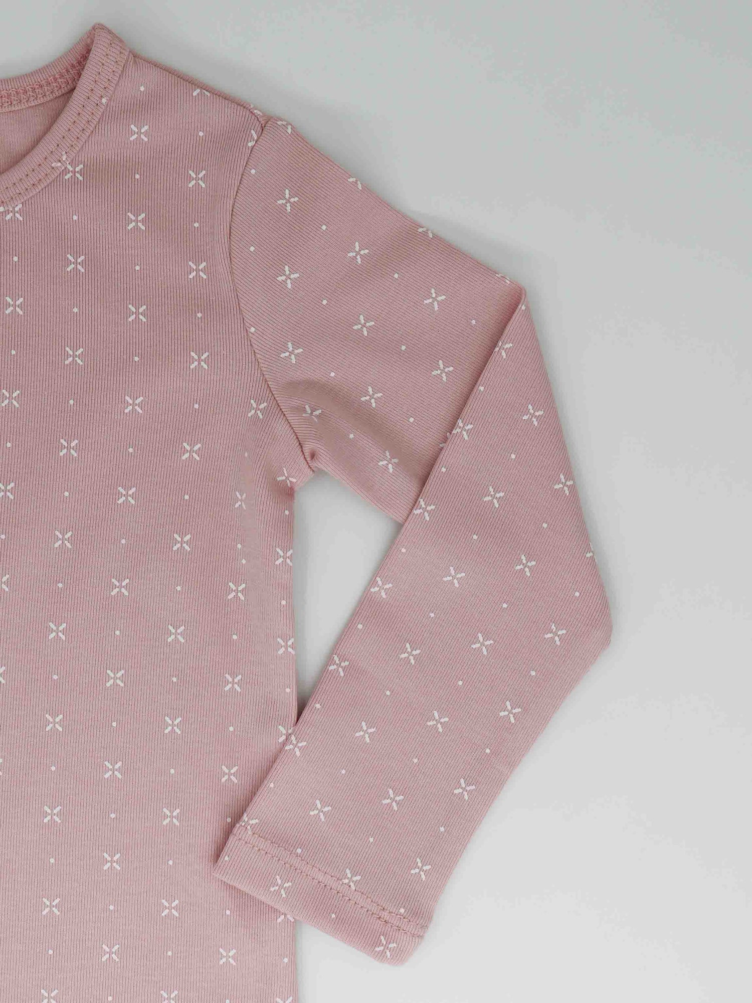 X Print Pajama-Pink