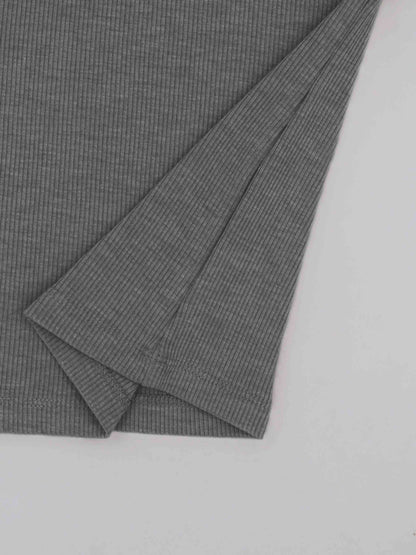 Outside Stitch Pajama-Grey