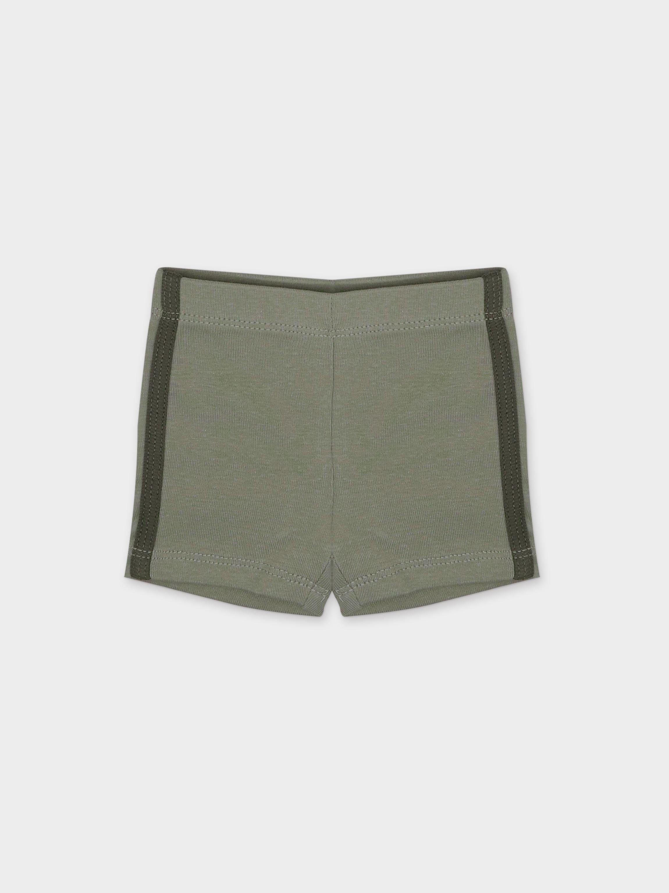 Racer Trim Short Set-Green