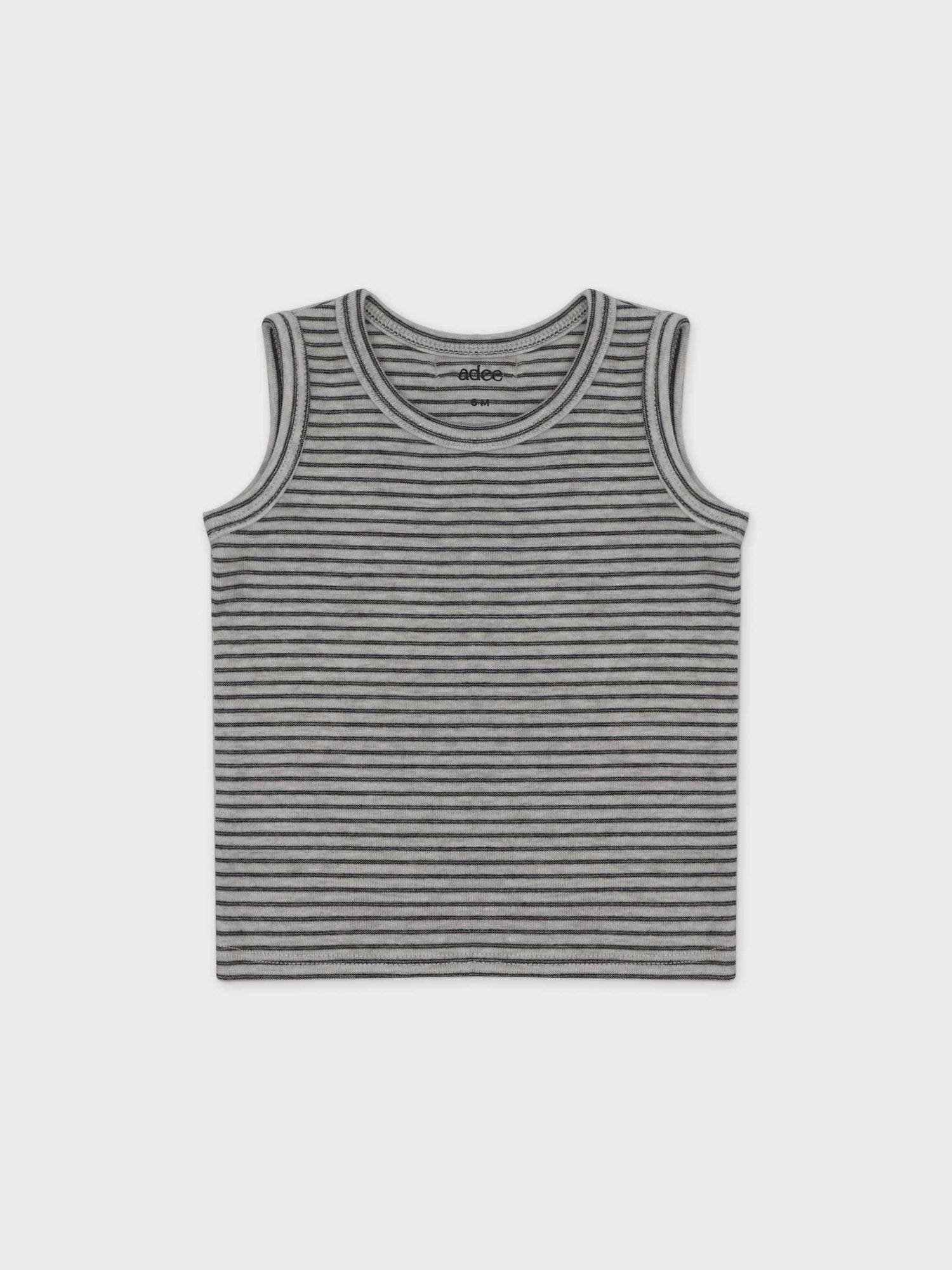 Tank Set-Tan &amp; Black Stripe