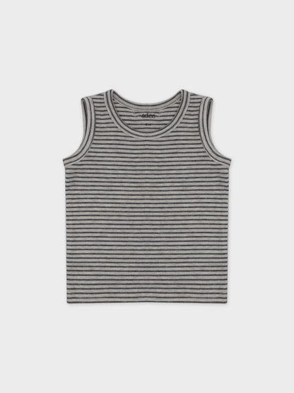 Tank Set-Tan &amp; Black Stripe