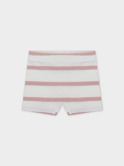 Tank Set with Ruffles-Pink &amp; White Stripe