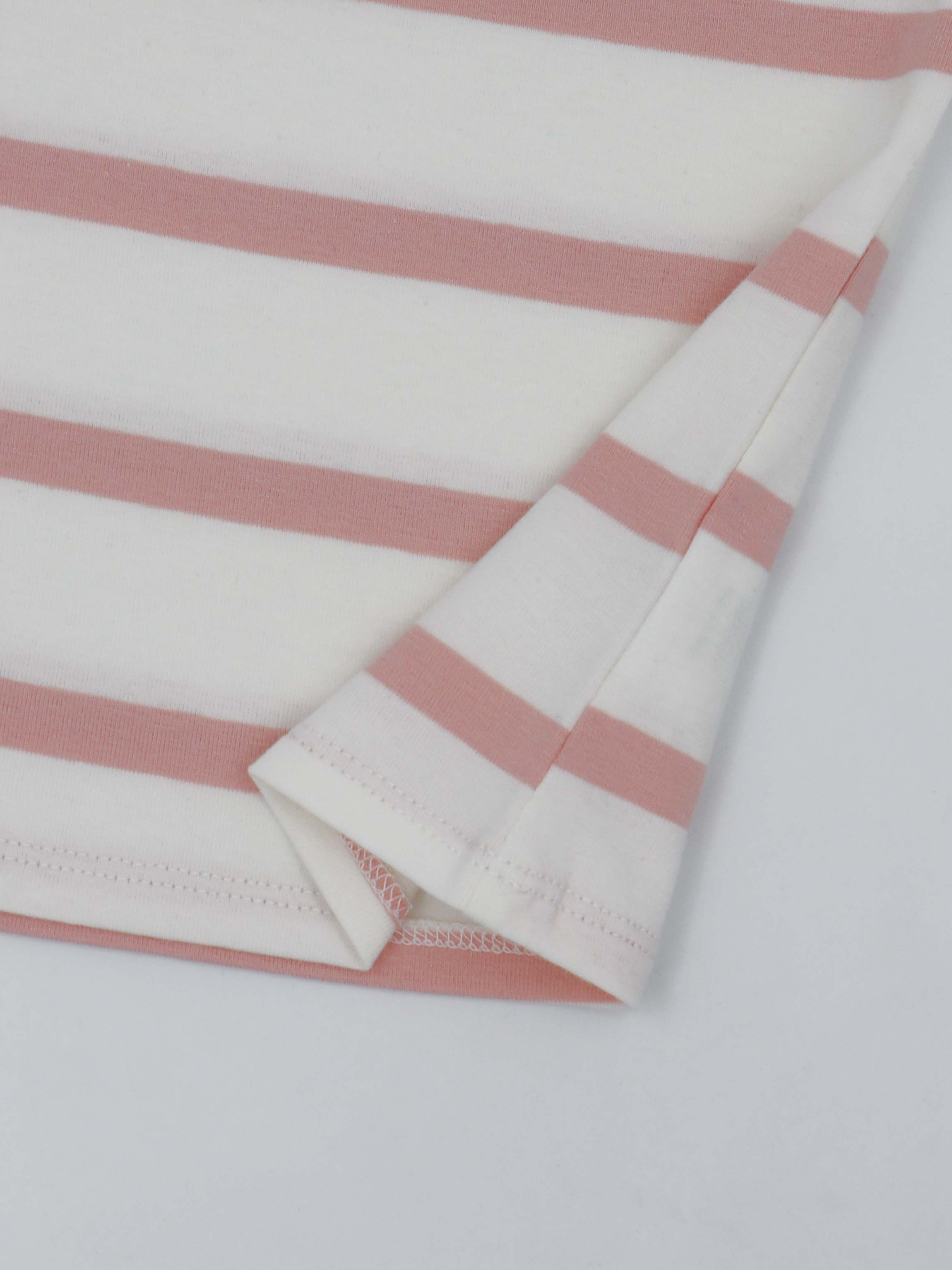 Tank Set with Ruffles-Pink &amp; White Stripe