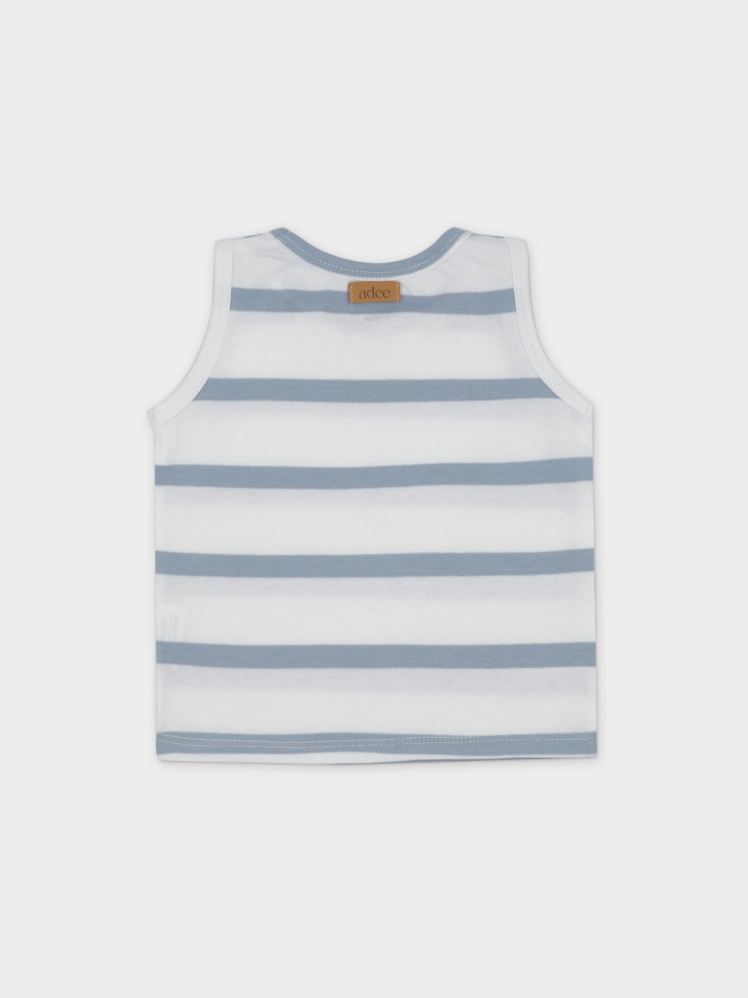 Tank Set-Blue &amp; White Stripe