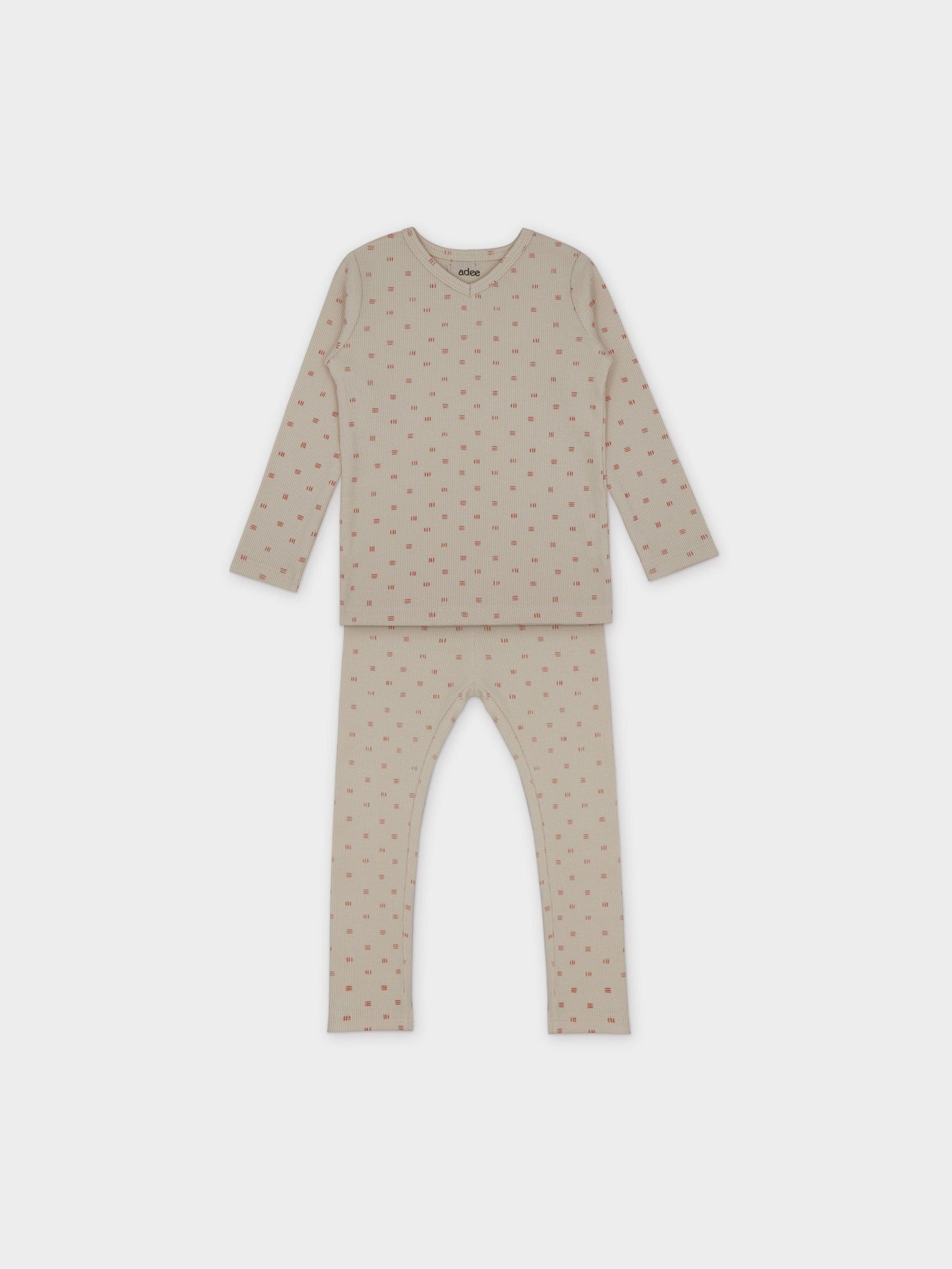 Three Line Pajama-Pink