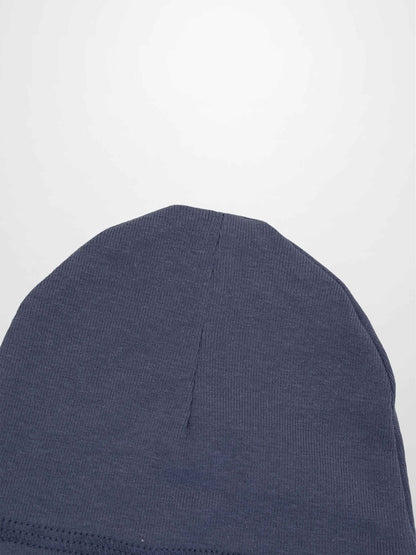 Teddy Frame Hat for boys in navy knit fabric by Adee