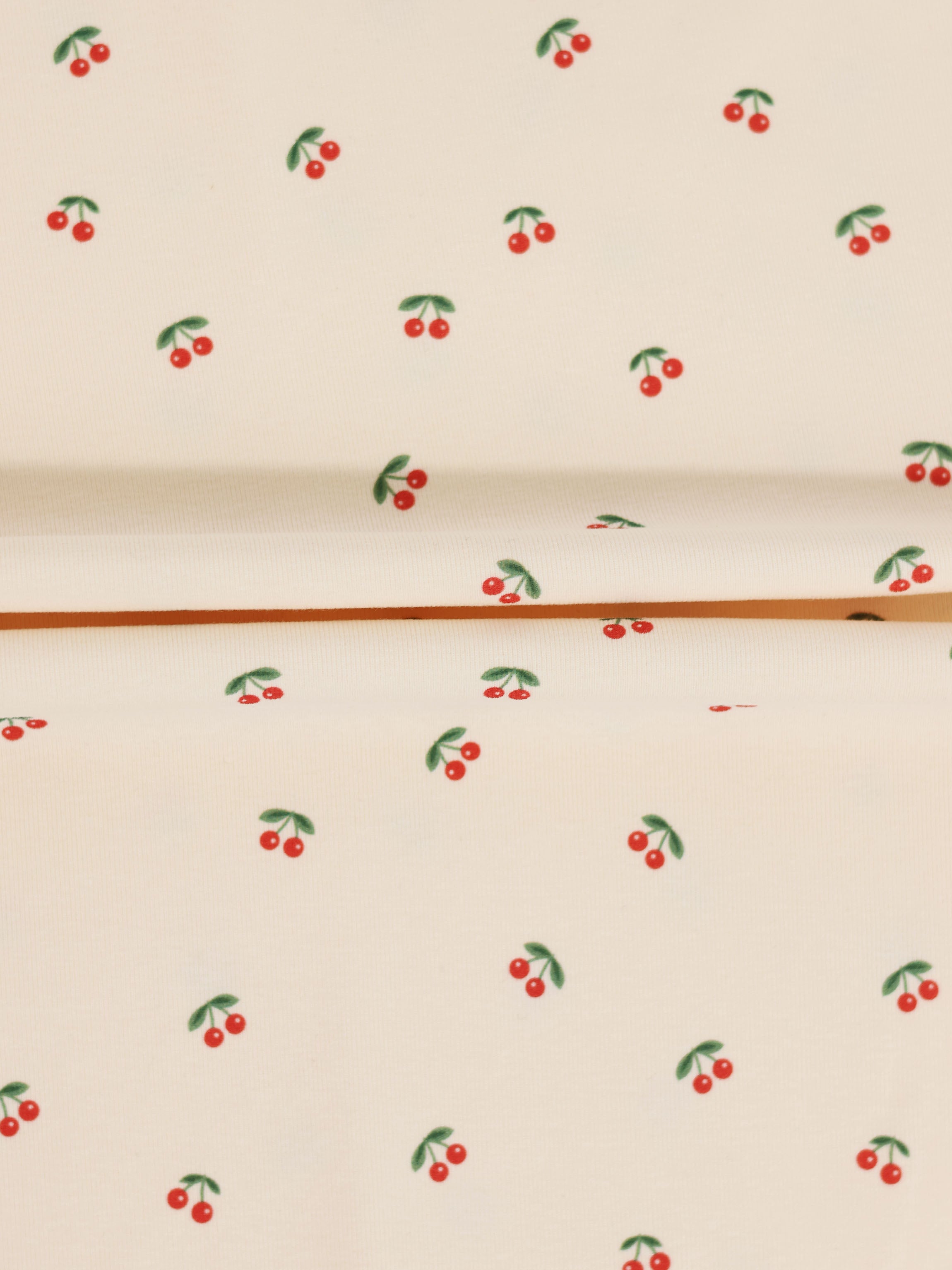 Red Cherry Blanket with Lace