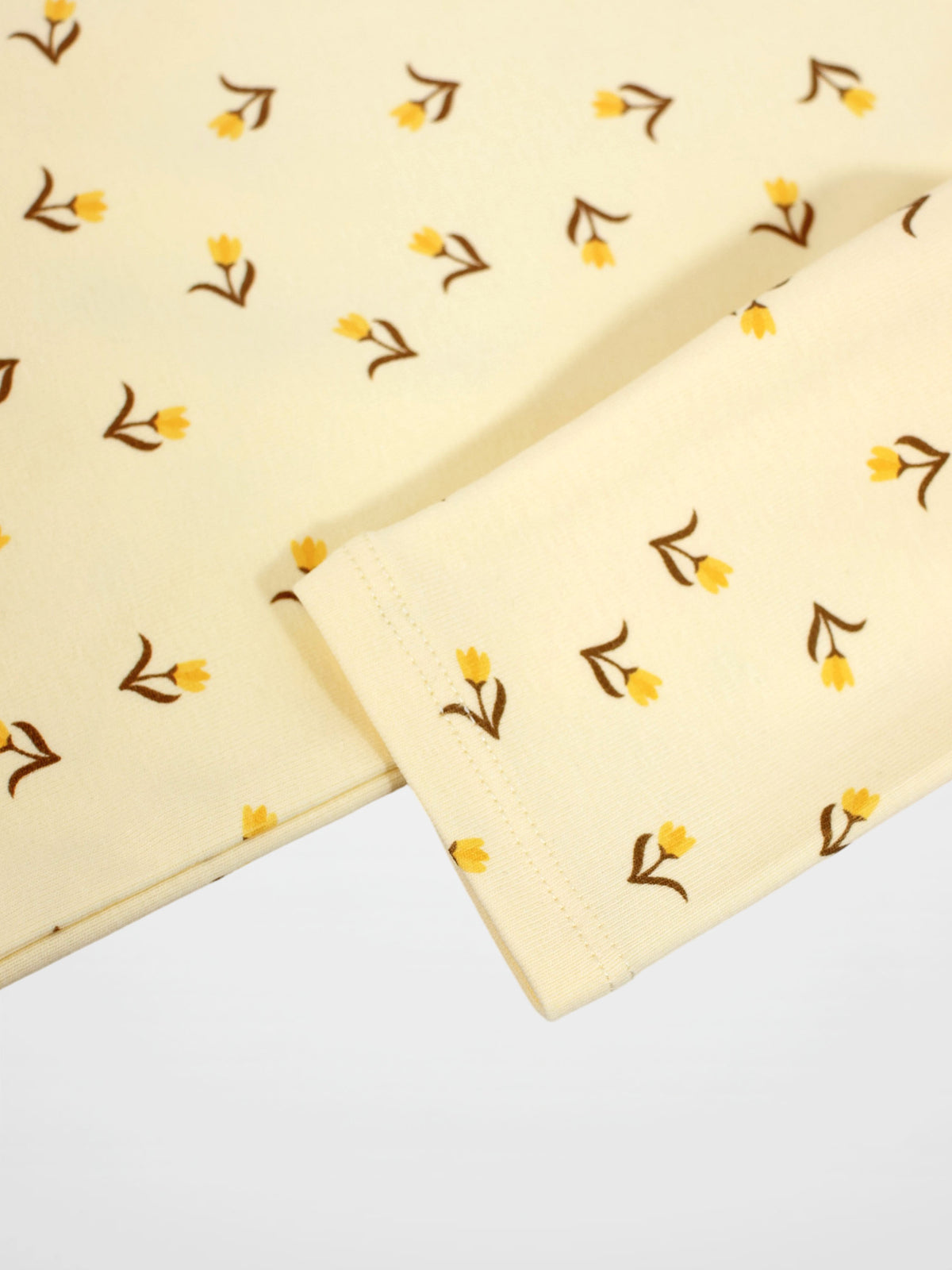 Adee Butter Yellow Tulip T-shirt, girls&