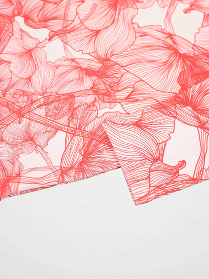 Pink Petal 3/4 Sleeve T-shirt by Adee, girls&