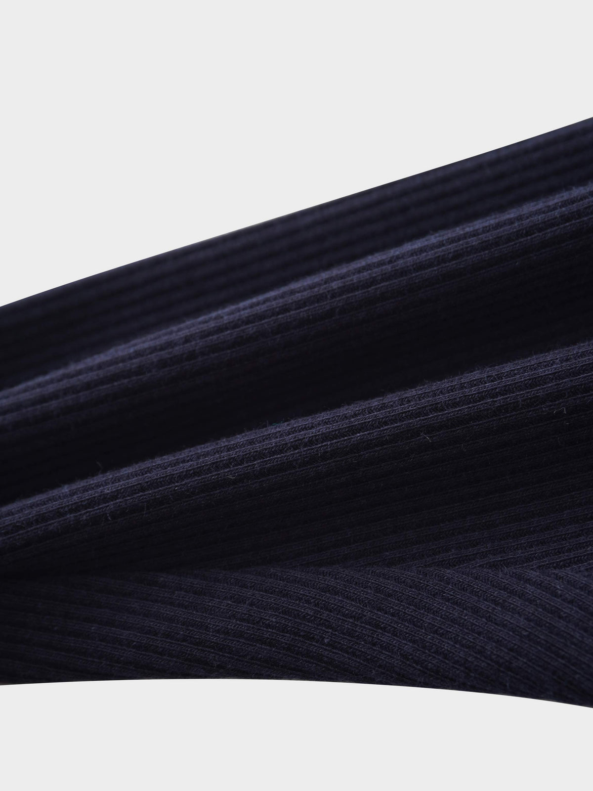 Ribbed navy blue leggings texture