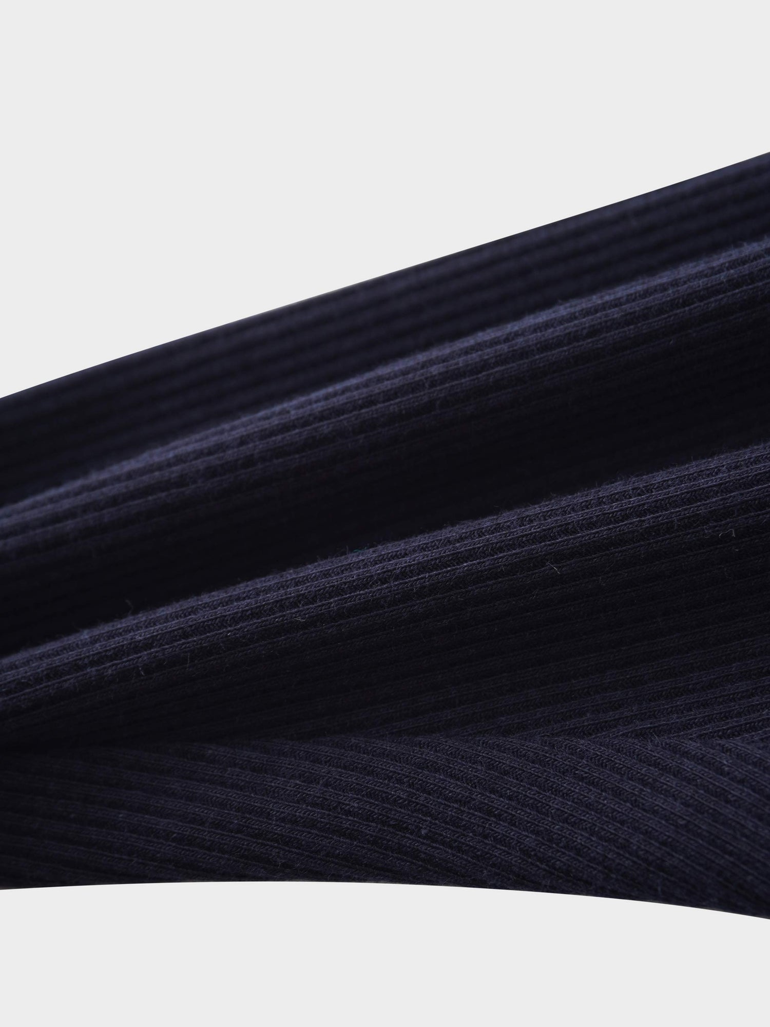 Ribbed navy blue leggings texture