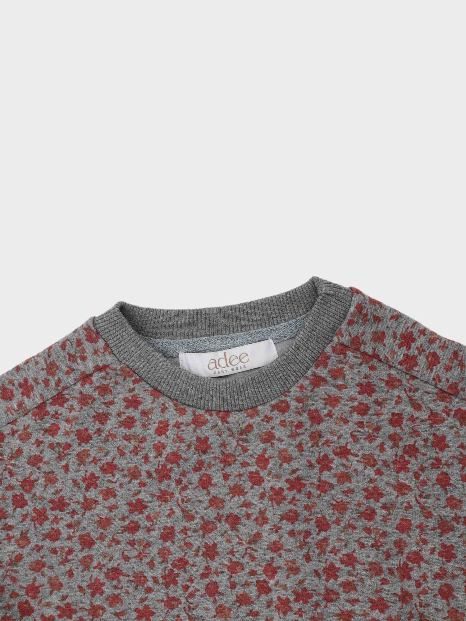 Floating Roses Sweatshirt Set