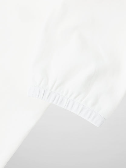 Embroidered Strawberry 3/4 Puff Sleeve T-shirt