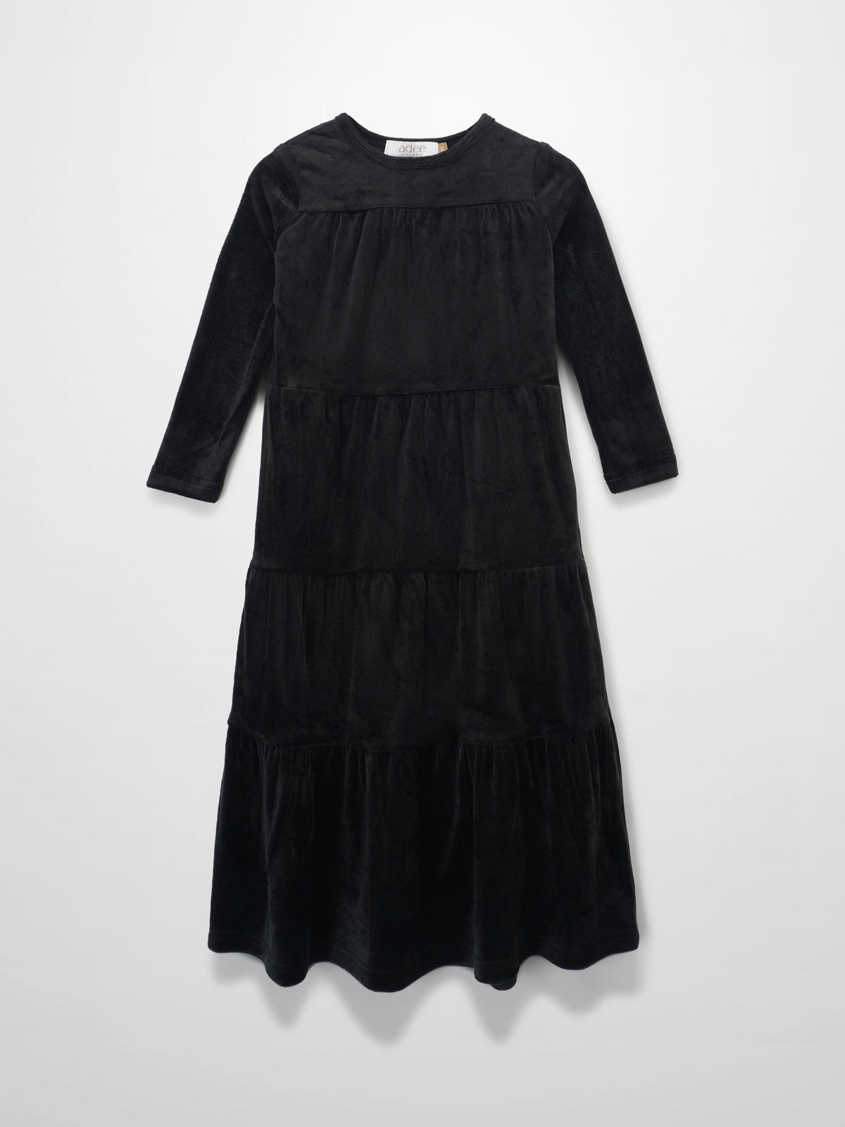 black maxi dress winter Elegant Velour for Girls withTiered Design 8 / AWA819 Select Pant Waist Size:30 Please allow additional time NEWEST A-Line/Princess Off-the-Shoulder Tea-Length Satin