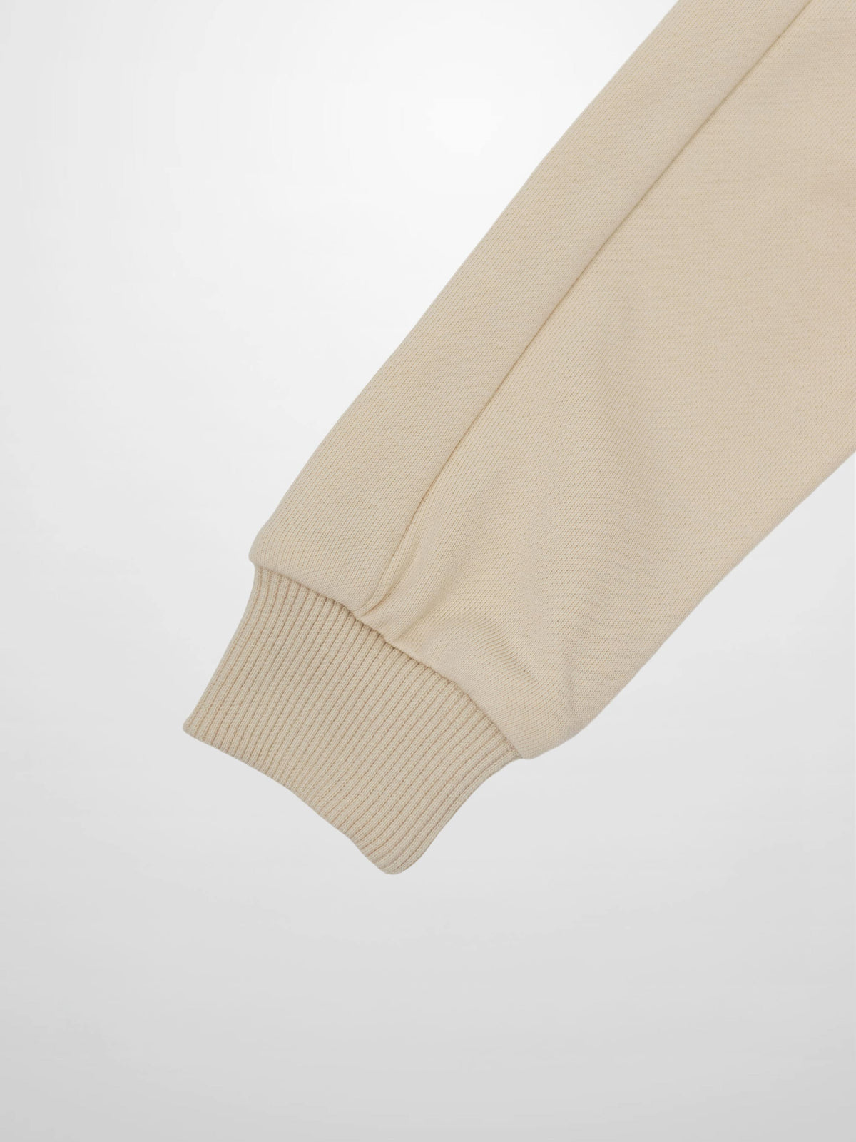 Embroidered Girl Sweatshirt sleeve in beige with ribbed cuff, Adee Girls Tops