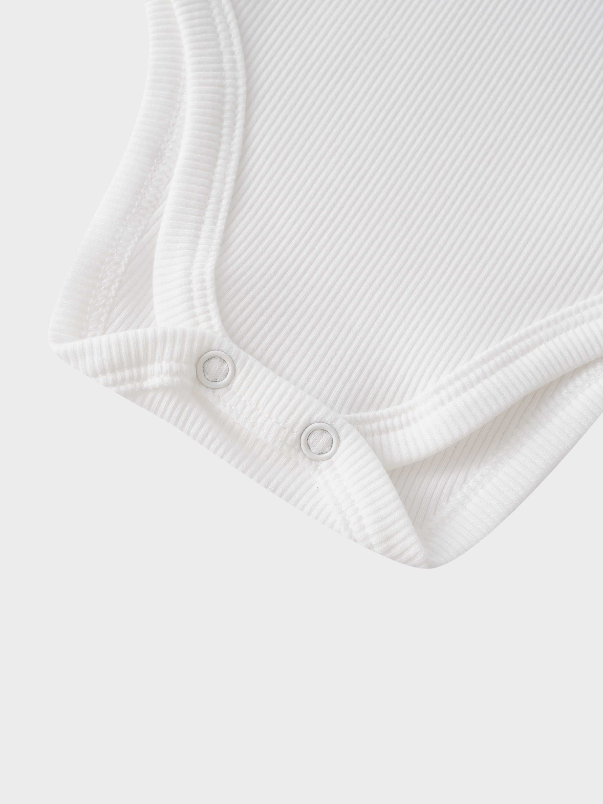 White bodysuit onesie detail