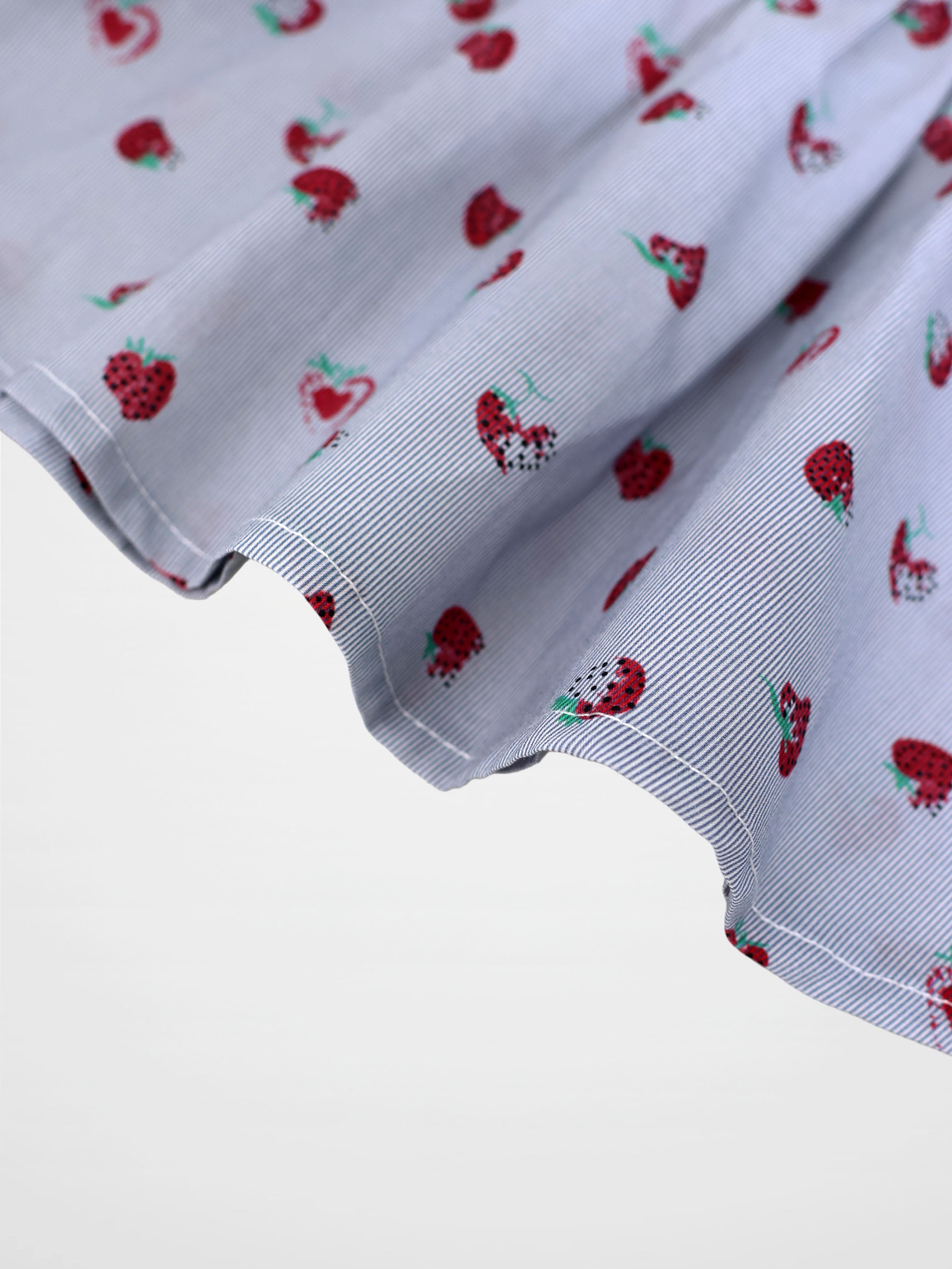 Strawberry Print Skirt