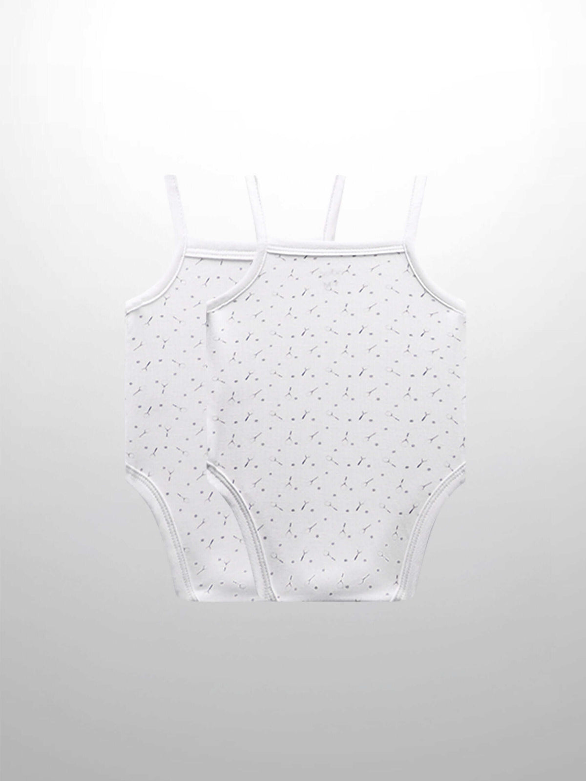 Baby boys tennis racket undershirts